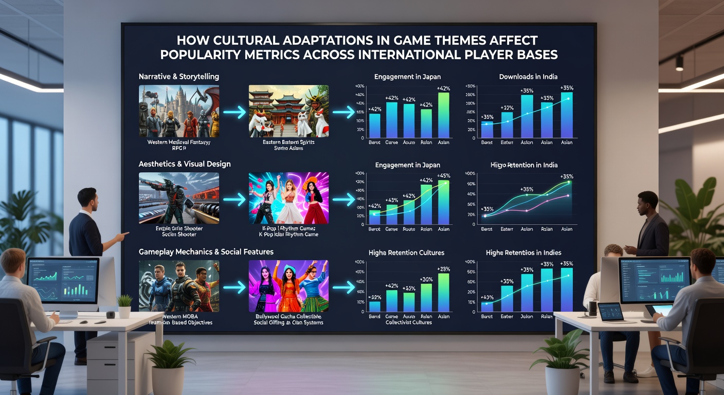 Internationale Spielerstatistiken und kulturelle Einflüsse auf Game-Popularität